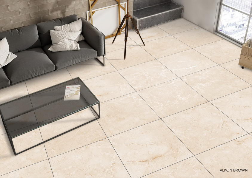 PLOCICA ALKON BROWN CARVING 60X60